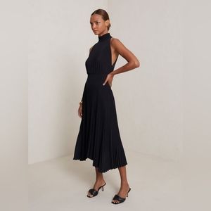 A.L.C. Renzo Pleated Midi Dress